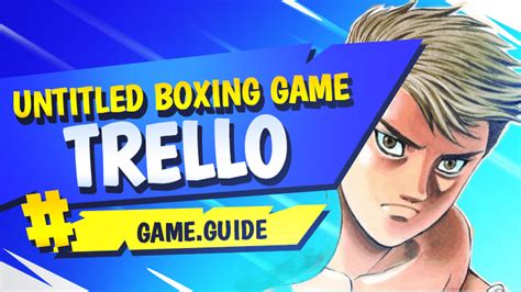 Untitled boxing game trello - About Untitled UTMM Game: Untitled UTMM Game (commonly abbreviated UUG) is a RPG involving killing multiple enemies. The game has multiple bosses, secret bosses, and Shops, for getting weapons, armor, souls and food. This game is using a "Undertale Monster Mania" KIT, that made by Nikolander and A_RandomDoggo. Search for a …